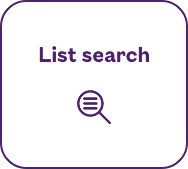ListSearch
