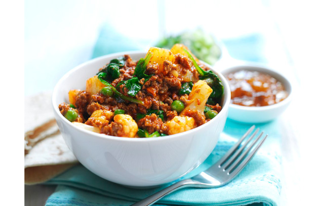 Quorn Mince Vegetable Curry 
