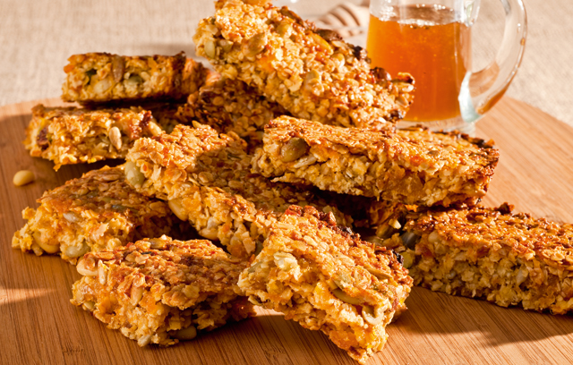 Wheat Free Apricot and Oat Bars