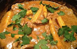 Thai Pork and Peanut Butter Curry
