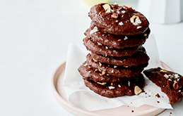 Chocolate Rye Cookies