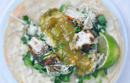 Habanero & Lime Prawn Tacos