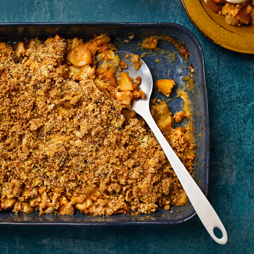 Toffee Apple Crumble