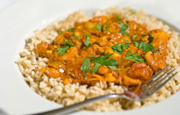 Sweet Potato and Cashew Nut Curry