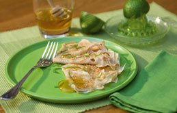 Coconut Lime Pancakes