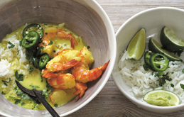 Summer Suppers: Coconut Curry with Prawns