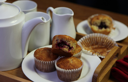 Blackberry and Apple Muffins