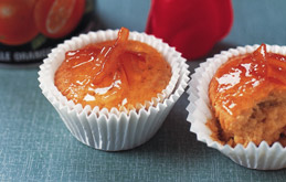 Frances' Pecan and Orange Marmalade Cupcakes