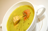 Saffron Salmon Soup