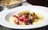 Blackberry and Apple Crumble