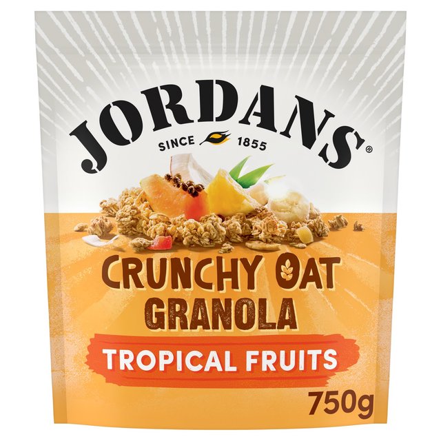 Jordans Crunchy Granola Tropical Fruits, 750g