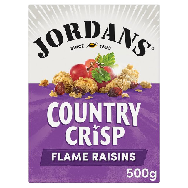Jordans Country Crisp With Raisins Cereal, 500g