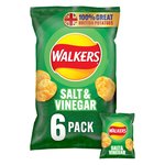 Walkers Salt & Vinegar Multipack Crisps