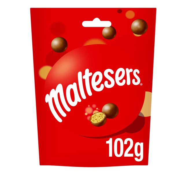 Maltesers Milk Chocolate & Honeycomb Bites Bag Fairtrade, 102g