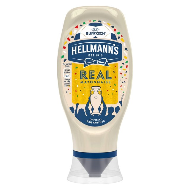 Hellmann’s Real Squeezy Mayonnaise, 430ml