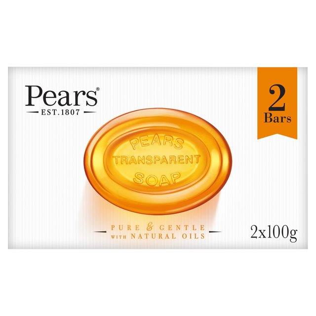 Cussons Pears Soap, 100g, 2 x 100g