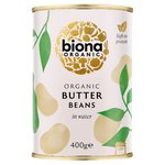 Biona Organic Butter Beans in Water