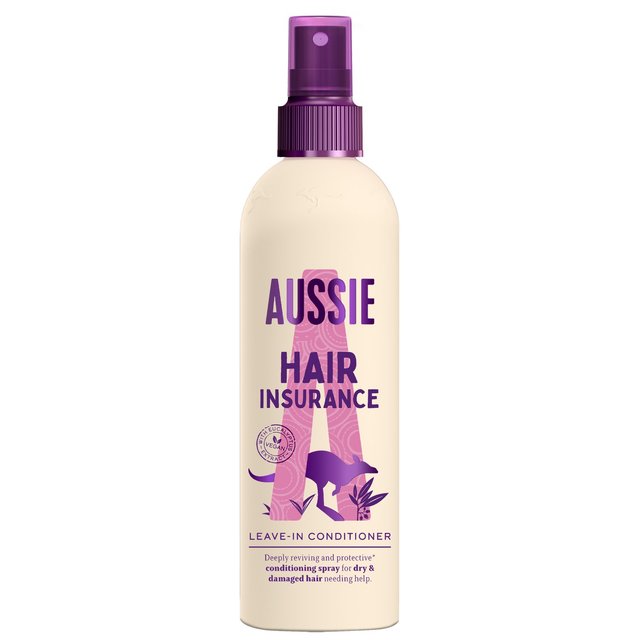 Aussie Leave In Conditioners Miracle Recharge Boost Hair Insurance, 250ml