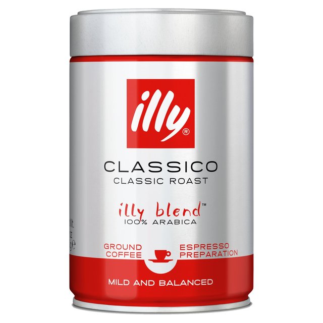 Illy Espresso Ground Coffee, 250g