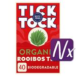 Tick Tock Organic Rooibos Redbush Tea Bags