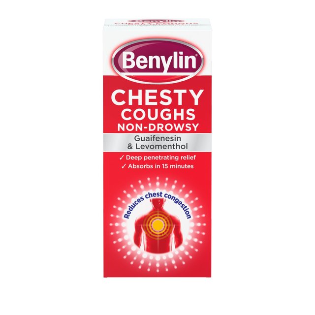 Benylin Chesty Cough Non Drowsy Syrup, 300ml