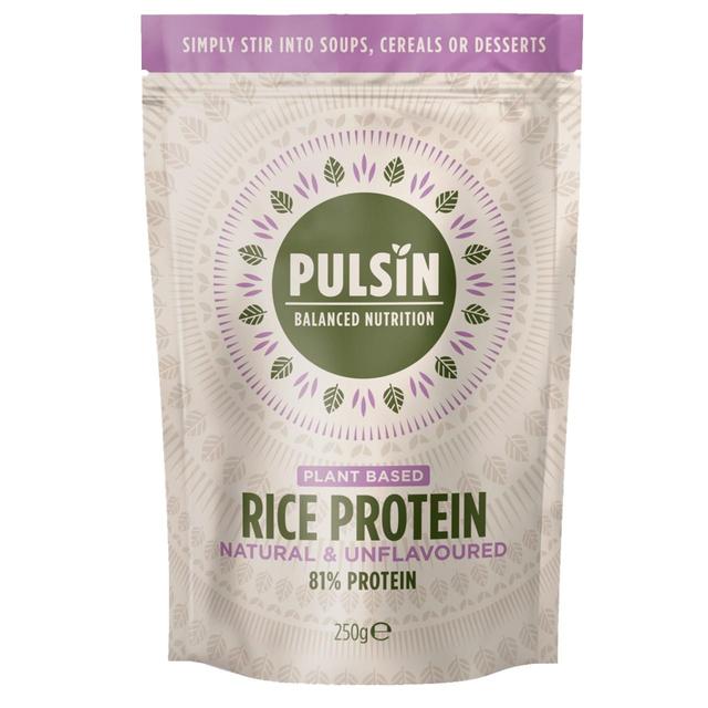 Pulsin Unflavoured Rice Protein Powder, 250g