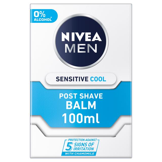Nivea Men Sensitive Cooling Post Shave Balm With 0% Alcohol, 100ml