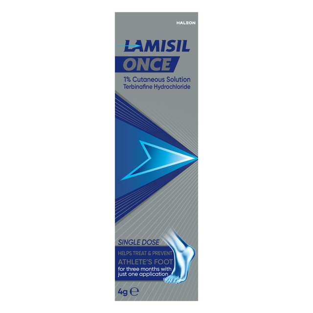 Lamisil Once Athletes Foot Single Dose Antifungal Care 1% Cutaneous, 4g