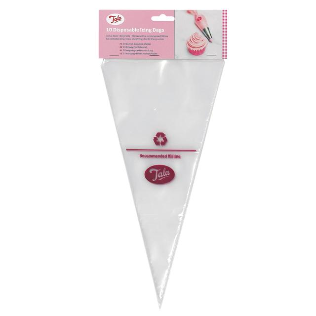 Tala 10 Disposable Recyclable Icing Bags, 10 Per Pack