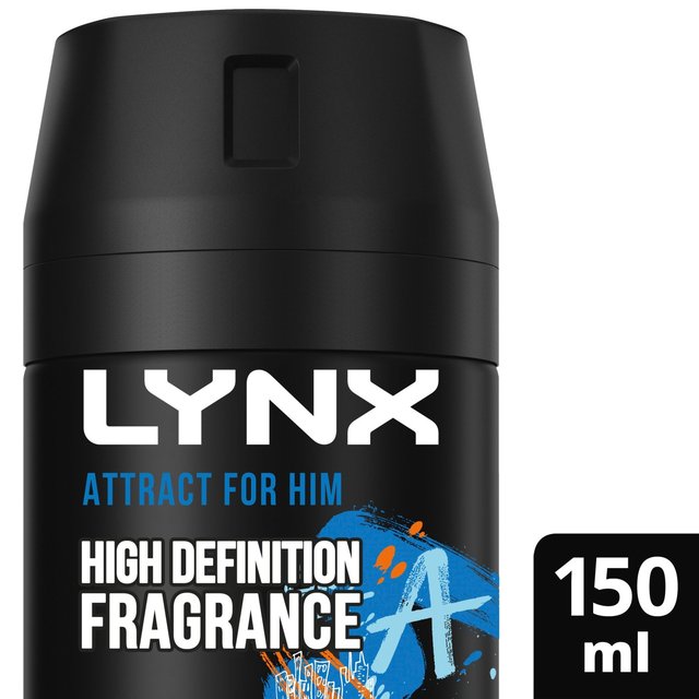 Lynx Attract Deodorant Body Spray, 150ml