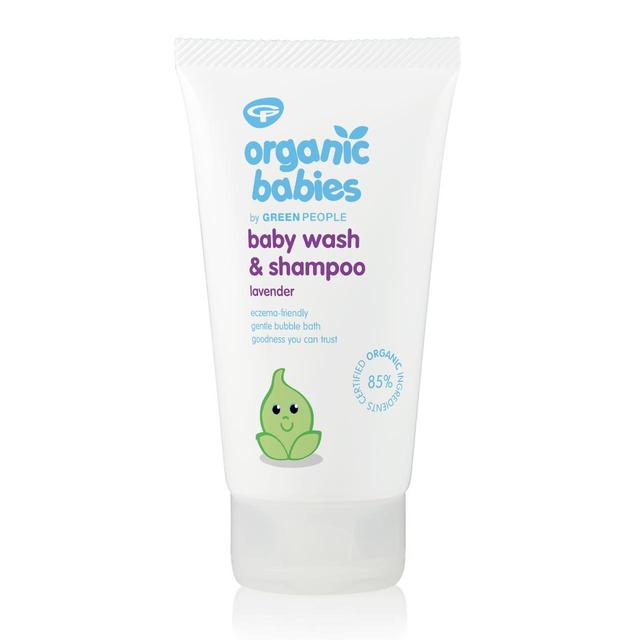 Green People Organic Babies Lavender Wash & Shampoo, 150ml