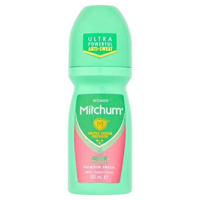 Mitchum Advanced Powder Fresh Roll On Deodorant, 100ml