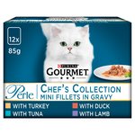 Gourmet Perle Cat Food Chefs Collection Mixed 
