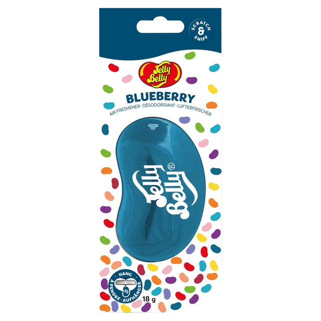 Jelly Belly 3D Car Hanging Air Freshener Blueberry, 18g