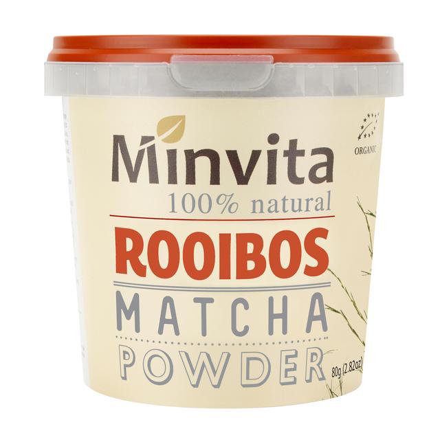 Minvita Rooibos Matcha Powder, 80g