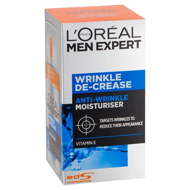 L’Oreal Men Expert Wrinkle De-Creaser Moisturiser, 50ml