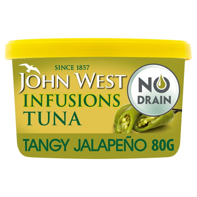 John West Infusions Tuna Tangy Jalapeno, 80g