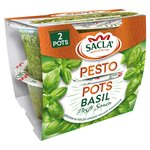 Sacla' Classic Basil Pesto Pots