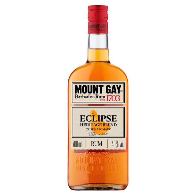 Mount Gay Eclipse Barbados Golden Rum, 70cl