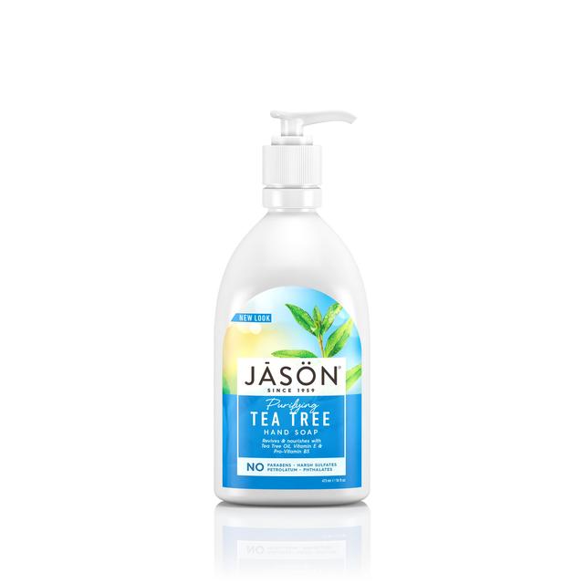 Jason Vegan Tea Tree Liquid Satin Soap, 480ml