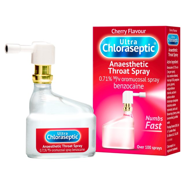 Ultra Chloraseptic Anaesthetic Throat Spray Cherry, 15ml