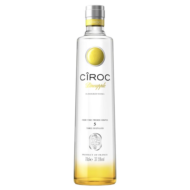 Ciroc Pineapple Flavoured Vodka, 70cl