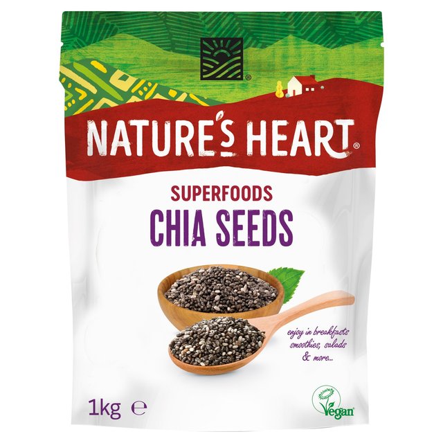 Terrafertil Nature’s Heart Chia Seeds, 1kg