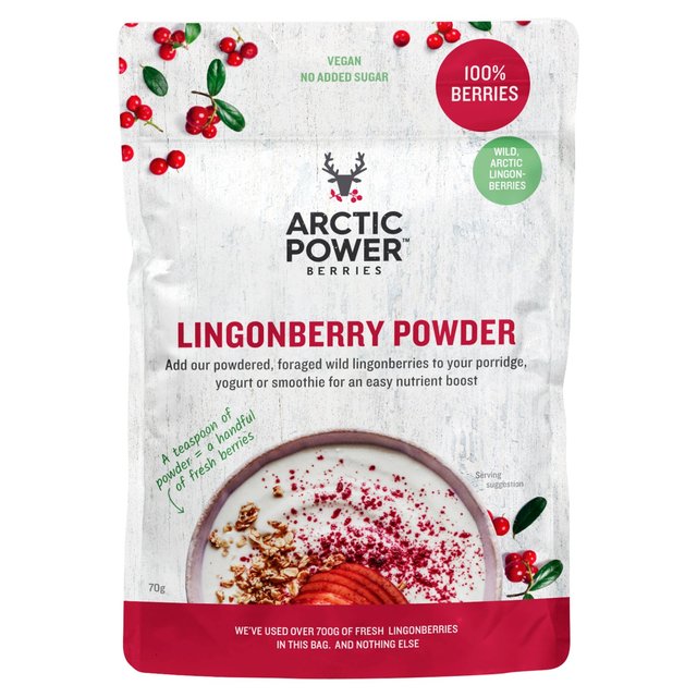 Arctic Power Berries Lingonberry Powder, 70g