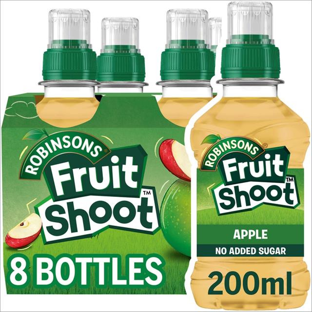 Robinsons Fruit Shoot Apple No Added Sugar, 8 x 200ml