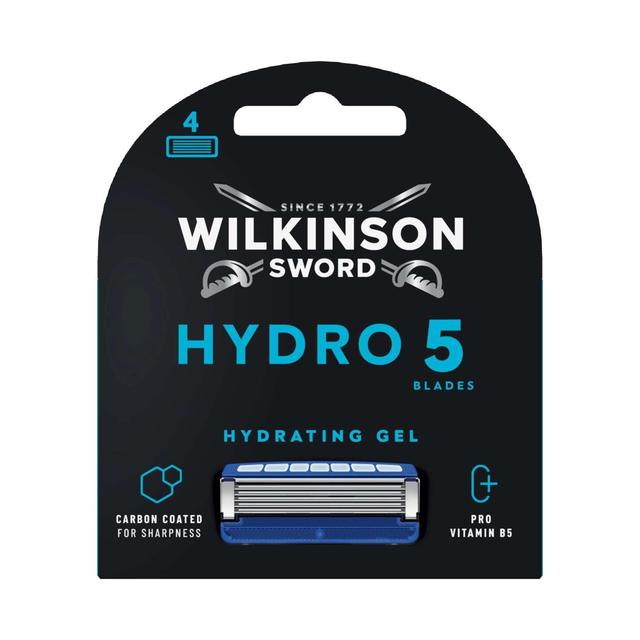 Wilkinson Sword Hydro 5 Men’s Razor Blades, 4 Per Pack