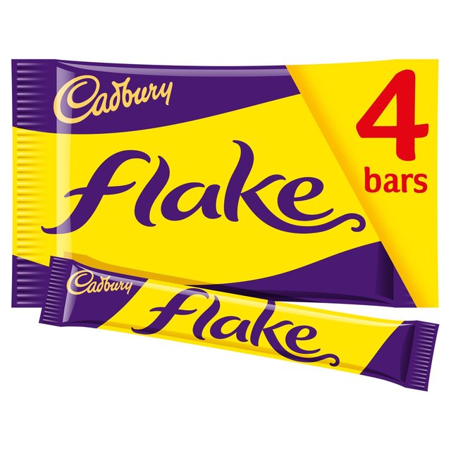 Cadbury Flake Chocolate Bar Multipack, 4 x 20g