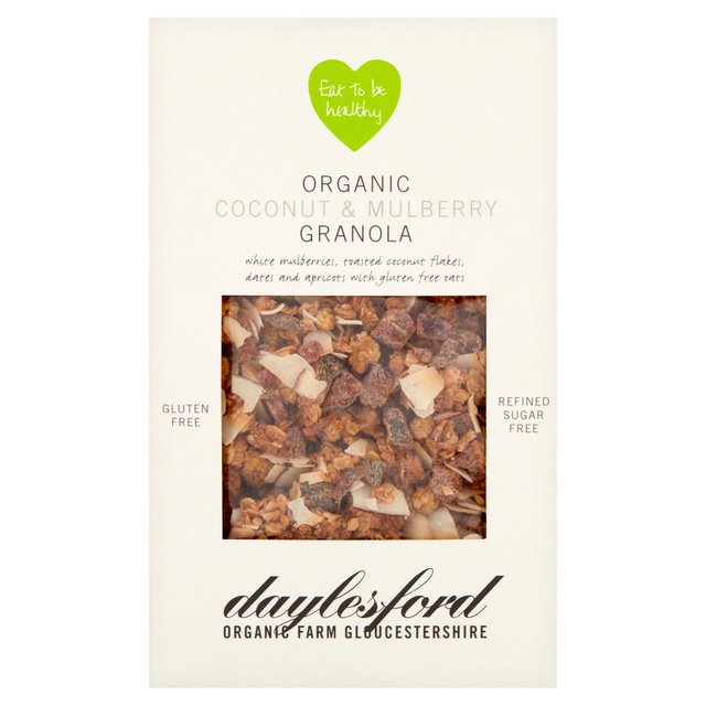 Daylesford Organic Coconut & Mulberry Granola, 350g