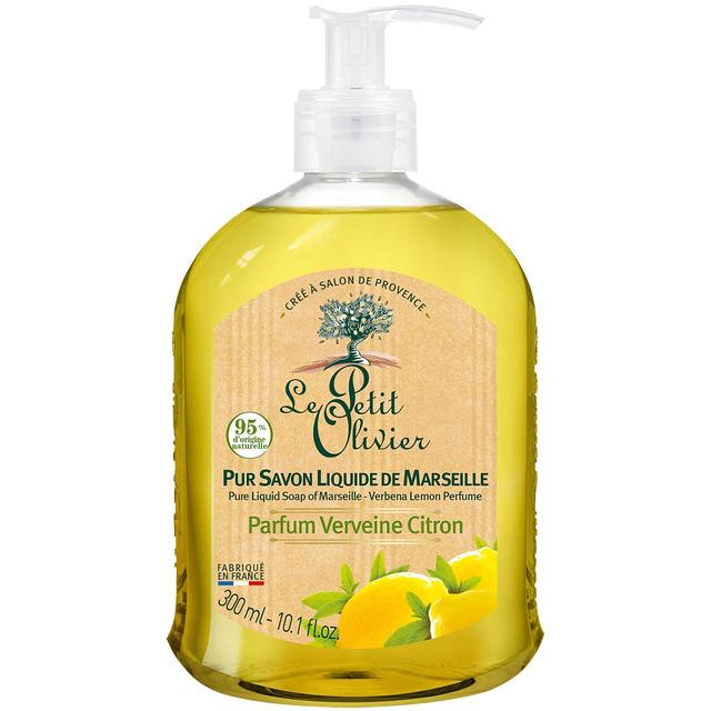 Le Petit Olivier Pure Liquid Soap of Marseille, Verbena Lemon, 300ml