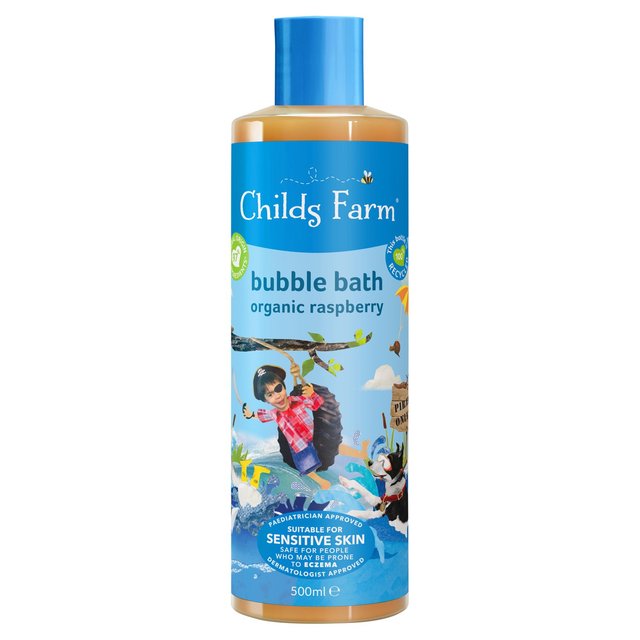Childs Farm Kids Organic Raspberry Bubble Bath, 500ml